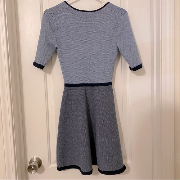 Club Monaco Wisten Sweater Dress Sky Heather Blue - Picture 3 of 3